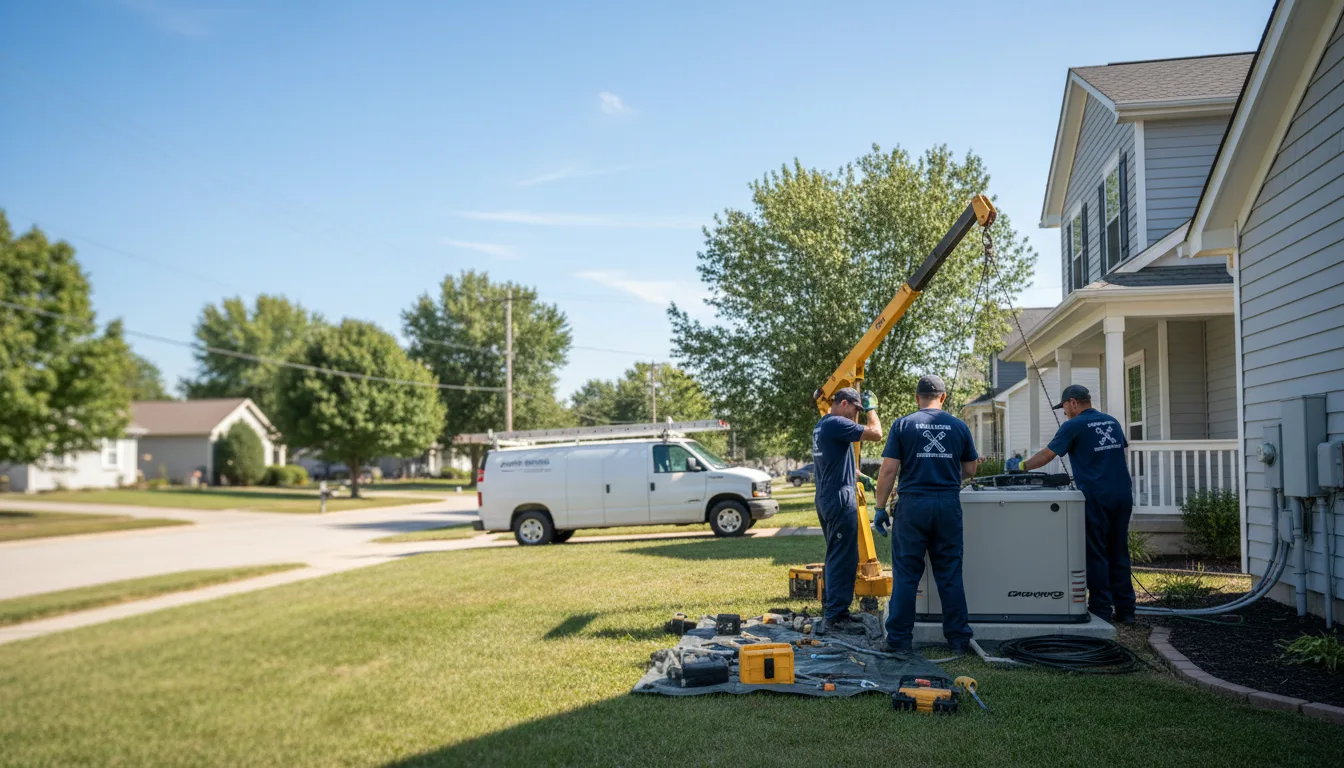 Generator Installation in Rewey, WI near me